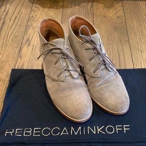 Rebecca Minkoff suede booties